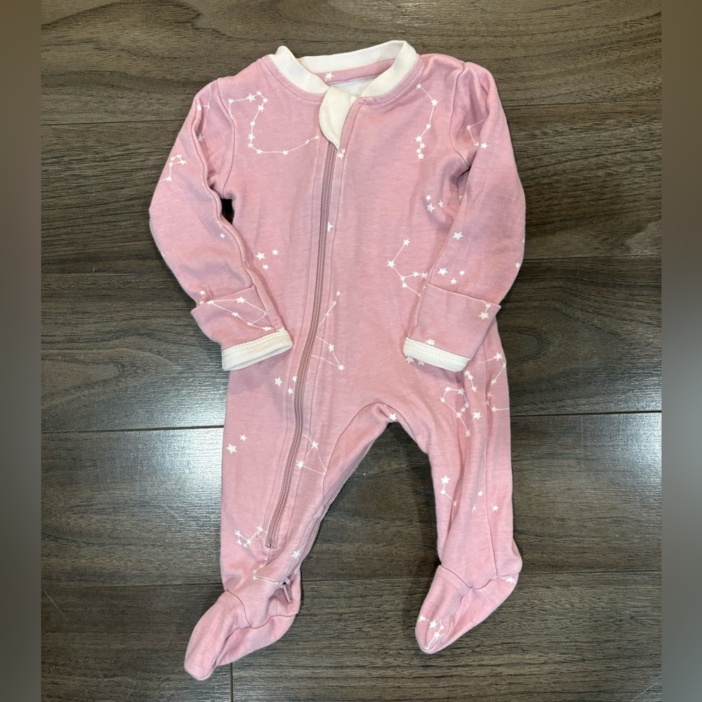 ZippyJamz newborn organic cotton sleeper